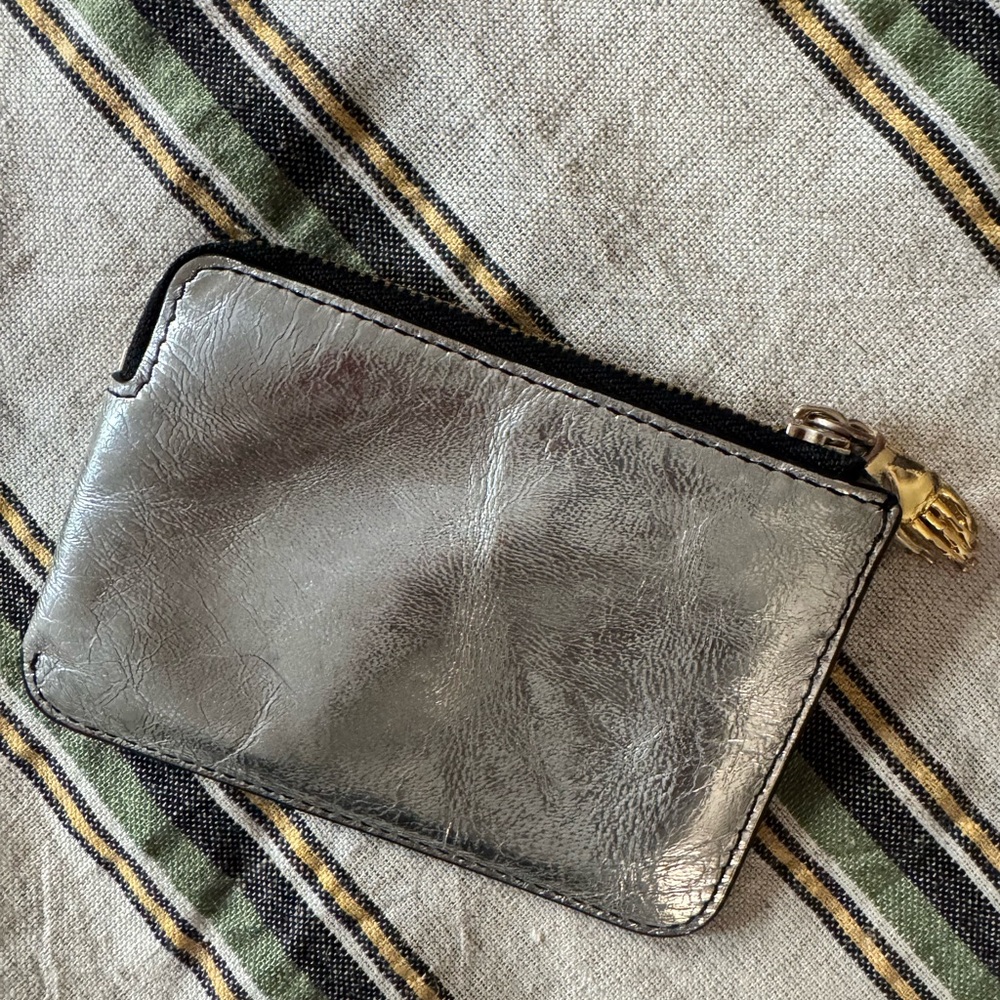 Alexis Bittar Metallic Silver Pouch - Picture 4 of 9